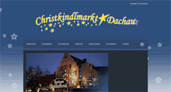 Desktop Screenshot of christkindlmarkt-dachau.de